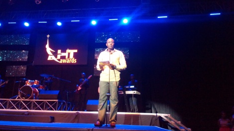 NTV Uganda's Maurice Mugisha at The HIT Awards 2015. 