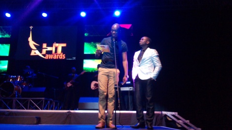 HIT AWARDS 2015 was full of surprises, and Pompi presenting an award was one of them. 